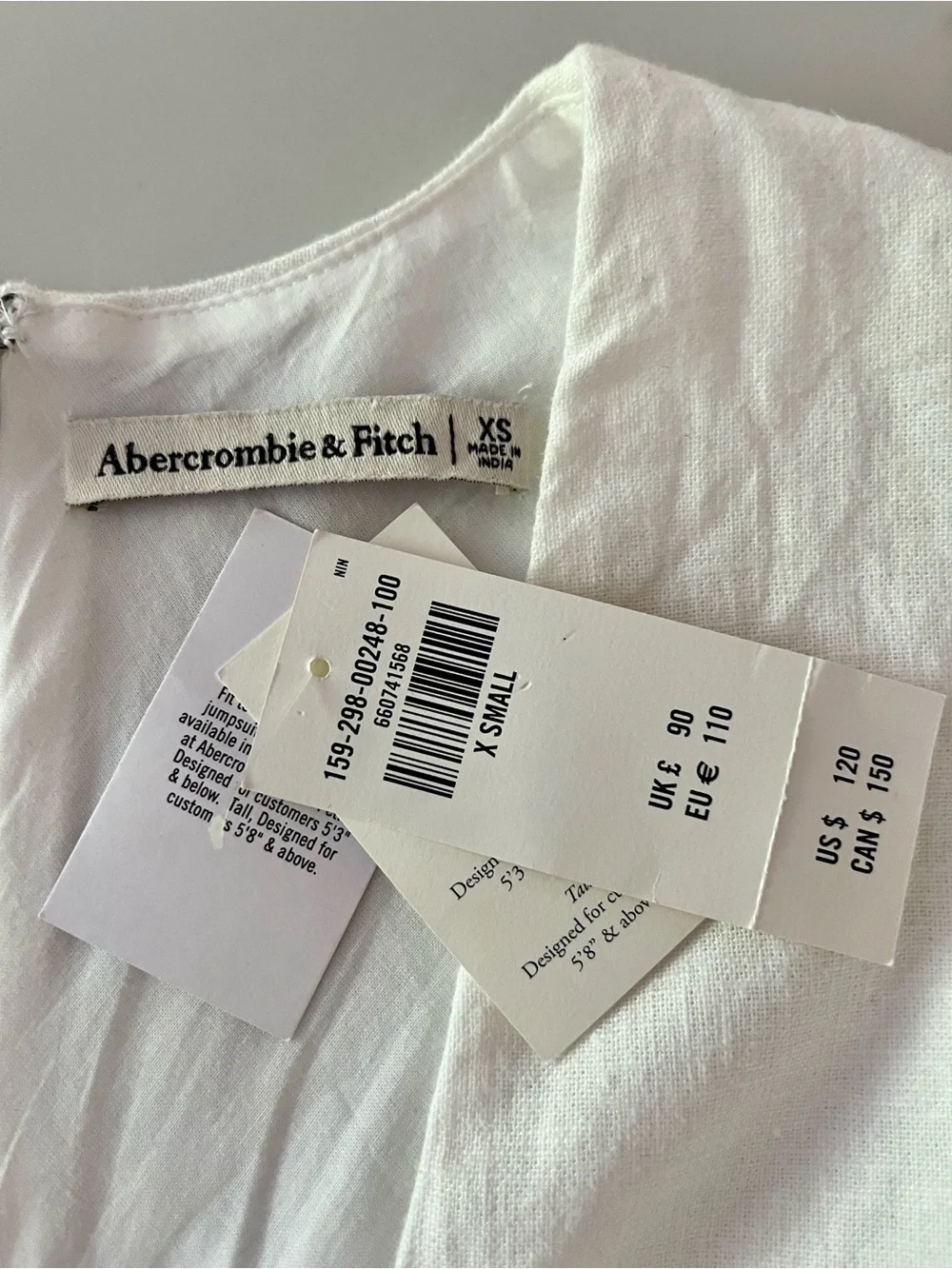 Abercrombie & Fitch new tags
